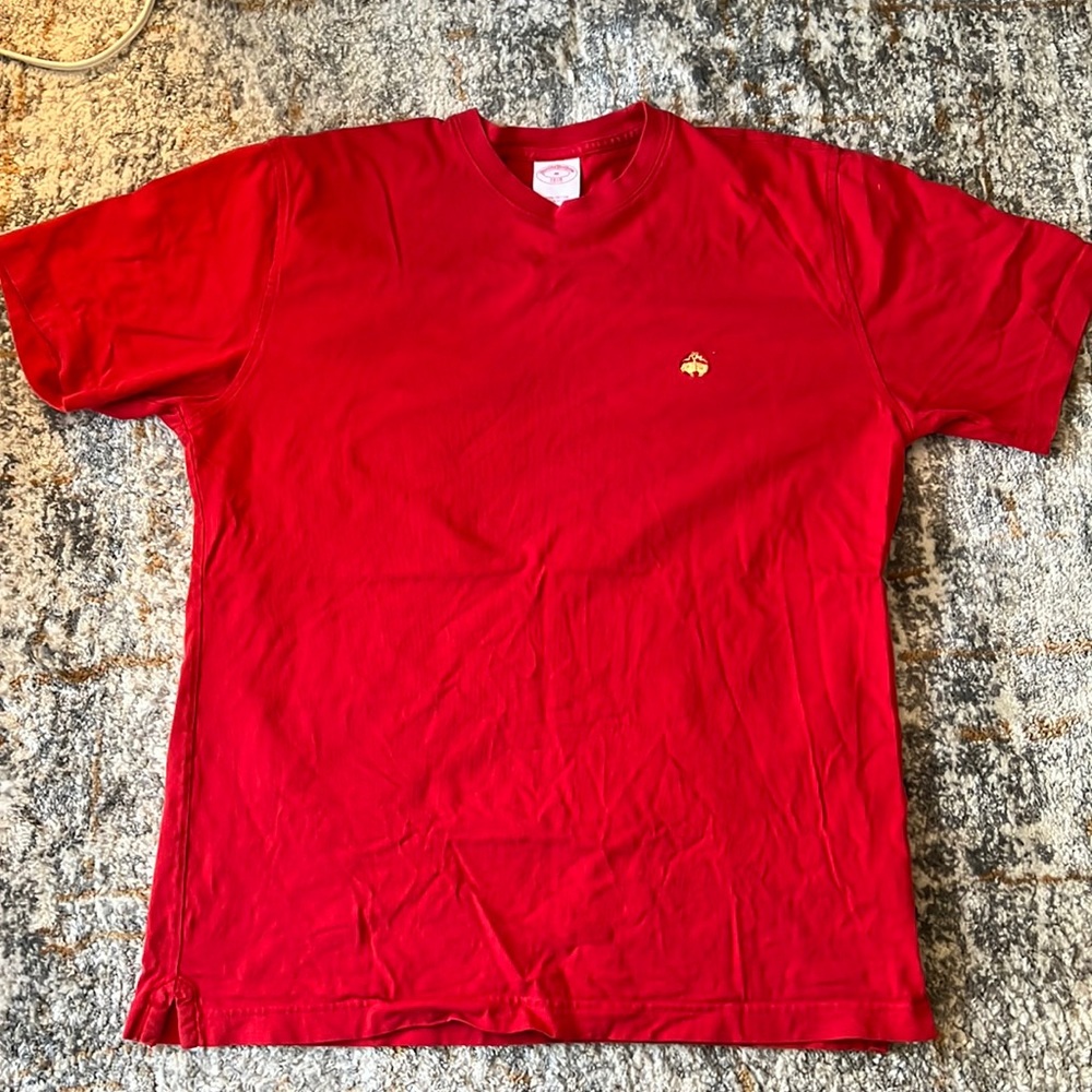 Red Brooks Brothers Tee Shirt